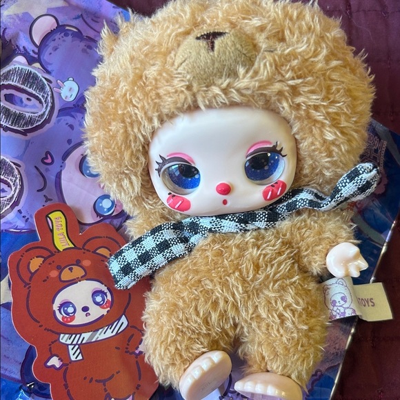 Brown Teddy Bear Plush Doll! Comes with box! - Picture 6 of 6
